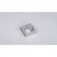 Cotton Filled Box(Swirl-Silver)-3 3/4